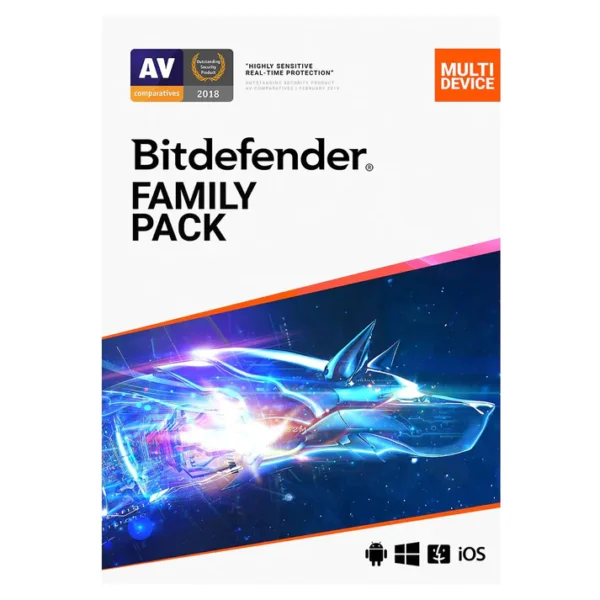 bitdefender family pack 15 devices 1 year 1